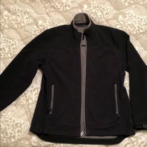 Black water resistant jacket